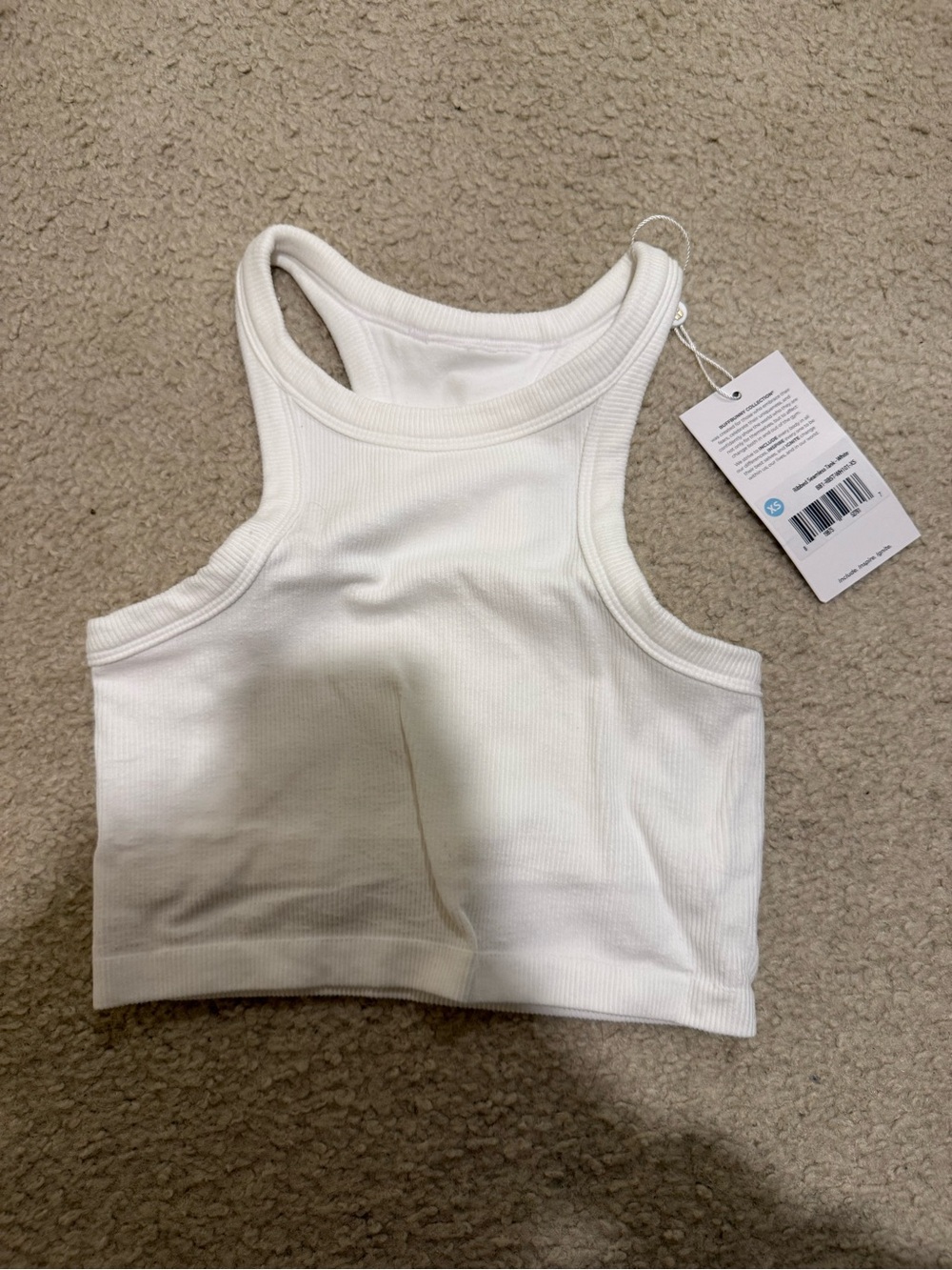 Buffbunny Cropped Ribbed Seamless Tank